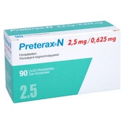 PRETERAX N 2,5 mg/0,625 mg Filmtabletten 90 St