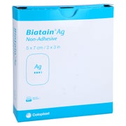 Biatain Ag Schaumverband 5x7 cm nicht ha 5 St