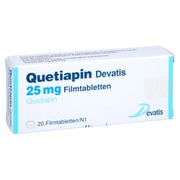 Quetiapin Devatis 25 mg Filmtabletten 20 St