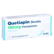 Quetiapin Devatis 100 mg Filmtabletten 20 St