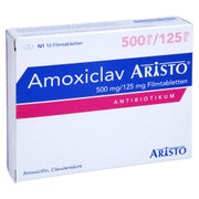 AMOXICLAV Aristo 500 mg/125 mg Filmtabletten 10 St