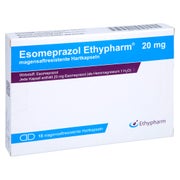 ESOMEPRAZOL Ethypharm 20 mg magensaftres.Hartkaps. 15 St