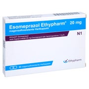 ESOMEPRAZOL Ethypharm 20 mg magensaftres.Hartkaps. 30 St