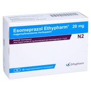 ESOMEPRAZOL Ethypharm 20 mg magensaftres.Hartkaps. 60 St