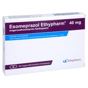 ESOMEPRAZOL Ethypharm 40 mg magensaftres.Hartkaps. 15 St