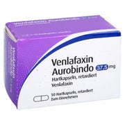 VENLAFAXIN Aurobindo 37,5 mg Hartkapseln retard. 50 St