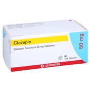 Clozapin Glenmark 50 mg Tabletten 100 St