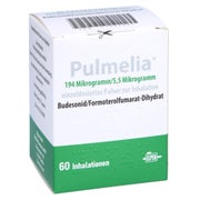 PULMELIA 194 µg/5,5 µg/Dosis 60 ED Inhalationsplv. 1 St