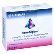 Combigan 2 Mg/ml + 5 mg/ml Augentropfen 3X5 ml