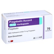Pregabalin Accord 75 mg Hartkapseln 70 St