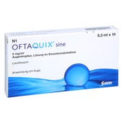 OFTAQUIX sine 5 mg/ml Augentropfen i.Einzeldosisb. 10X0,3 ml