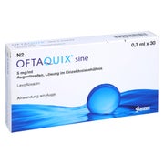 OFTAQUIX sine 5 mg/ml Augentropfen i.Einzeldosisb. 30X0,3 ml