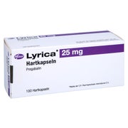Lyrica 25 mg Hartkapseln 100 St
