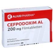 Cefpodoxim AL 200 mg Filmtabletten 20 St