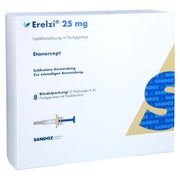 ERELZI 25 mg Injektionslösung i.e.Fertigspritze 8 St