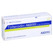 Tolterodin Aristo 2 mg Filmtabletten 50 St