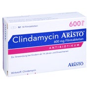 Clindamycin Aristo 600 mg Filmtabletten 14 St