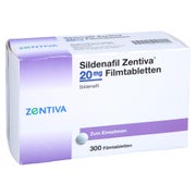 Sildenafil Zentiva 20 mg Filmtabletten 300 St