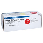 RETACRIT 4.000 I.E./0,4 ml Inj.-L.i.e.Fertigspr. 6 St