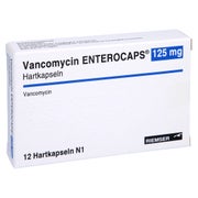 VANCOMYCIN ENTEROCAPS 125 mg Hartkapseln 12 St