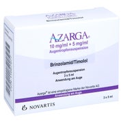 AZARGA 10 mg/ml + 5 mg/ml Augentropfensuspension 3X5 ml
