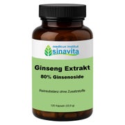 Ginseng Extrakt 80% Ginsenoside Kapseln 120 St