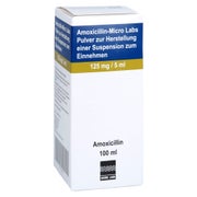 AMOXICILLIN Micro Labs 125 mg/5 ml 100 ml