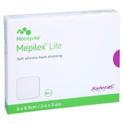 Mepilex Lite Schaumverband 6x8,5 cm ster 5 St