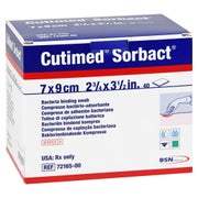 Cutimed Sorbact Kompressen 7x9 cm 40 St
