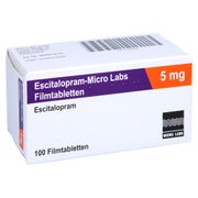 ESCITALOPRAM Micro Labs 5 mg Filmtabletten 100 St