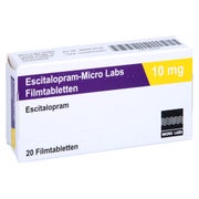 ESCITALOPRAM Micro Labs 10 mg Filmtabletten 20 St