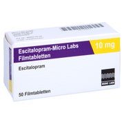 ESCITALOPRAM Micro Labs 10 mg Filmtabletten 50 St