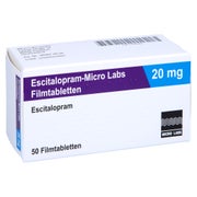 ESCITALOPRAM Micro Labs 20 mg Filmtabletten 50 St