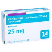 Zonisamid-1a Pharma 25 mg Hartkapseln 28 St
