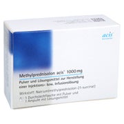 METHYLPREDNISOLON acis 1000 mg P.u.LM H.Inj/Inf.L. 1 St