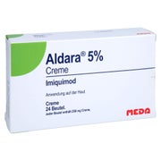 Aldara 5% Creme Sachets 24 St