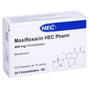 MOXIFLOXACIN HEC Pharm 400 mg Filmtabletten 30 St