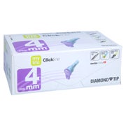 Mylife Clickfine Pen-nadeln 4 mm Diamond 100 St