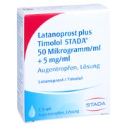 LATANOPROST plus Timolol STADA 50 µg/ml+5 mg/ml AT 3X2,5 ml