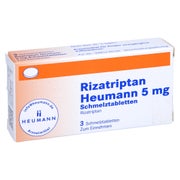 RIZATRIPTAN Heumann 5 mg Schmelztabletten 3 St