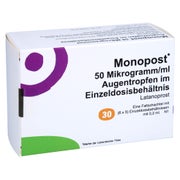 MONOPOST 50 Mikrogramm/ml Augentr.in Einzeldosen 30X0,2 ml