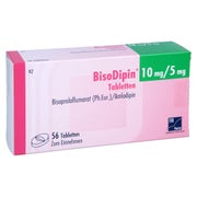Bisodipin 10 mg/5 mg Tabletten 56 St