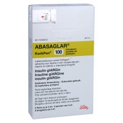 ABASAGLAR 100 E/ml Injektionslösung KwikPen 5X3 ml