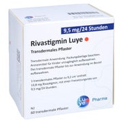 RIVASTIGMIN Luye 9,5 mg/24 Std. transderm.Pflaster 60 St