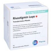 RIVASTIGMIN Luye 4,6 mg/24 Std. transderm.Pflaster 60 St