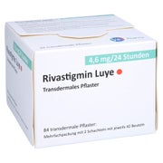 RIVASTIGMIN Luye 4,6 mg/24 Std. transderm.Pflaster 84 St