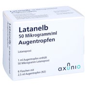 Latanelb 50 Mikrogramm/ml Augentropfen 6X2,5 ml
