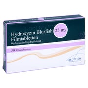 Hydroxyzin Bluefish 25 mg Filmtabletten 50 St