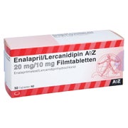 ENALAPRIL/Lercanidipin AbZ 20 mg/10 mg Filmtabl. 50 St