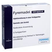 FYREMADEL 0,25 mg/0,5 ml Inj.-Lsg.i.e.Fertigspr. 5 St